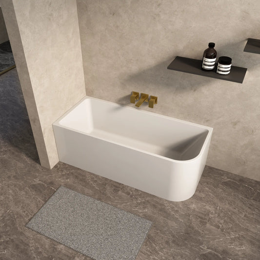 Willow Acrylic Bathtub Back to Corner