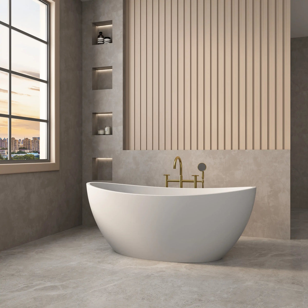 Bedford Acrylic Bathtub Freestanding