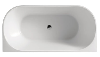 Braemar Acrylic Bathtub Back to Wall