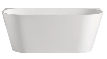 Braemar Acrylic Bathtub Back to Wall