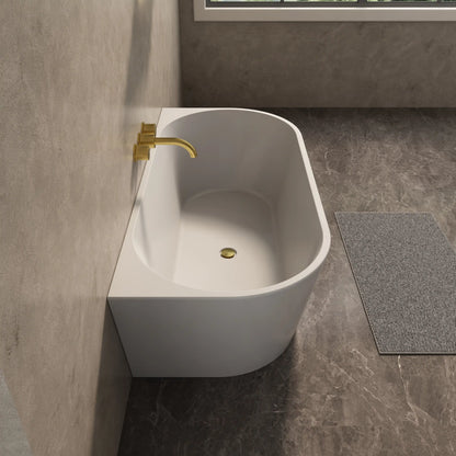 Braemar Acrylic Bathtub Back to Wall