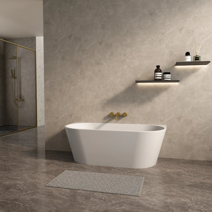 Braemar Acrylic Bathtub Back to Wall