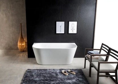 Braemar Acrylic Bathtub Back to Wall