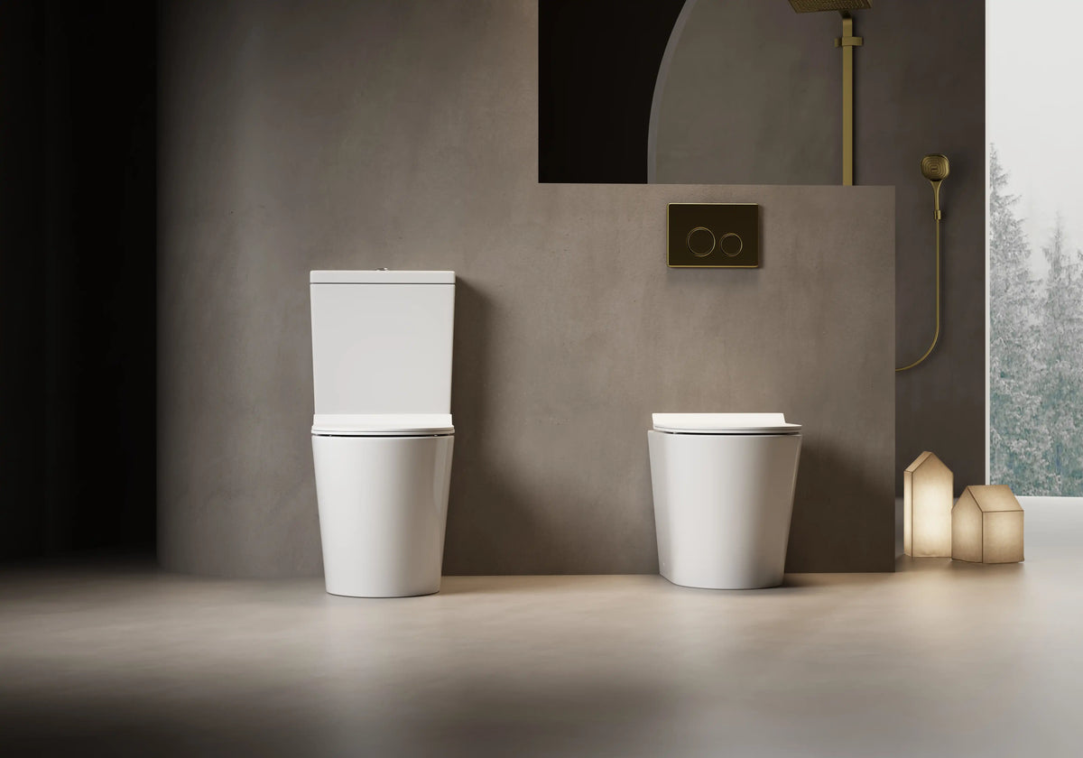 Cotia Rimless Back to Wall Toilet Suite