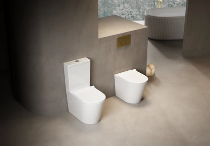 Cotia Rimless Back to Wall Toilet Suite