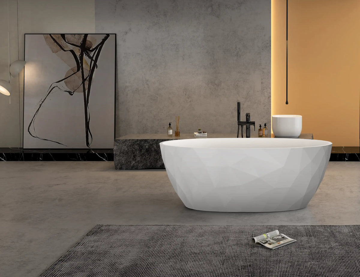 Diamante Acrylic Bathtub Freestanding