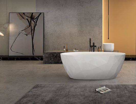 Diamante Acrylic Bathtub Freestanding