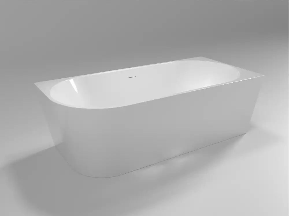 Hailee Acrylic Bathtub Back to Corner