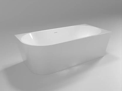 Hailee Acrylic Bathtub Back to Corner