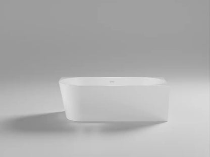 Hailee Acrylic Bathtub Back to Corner