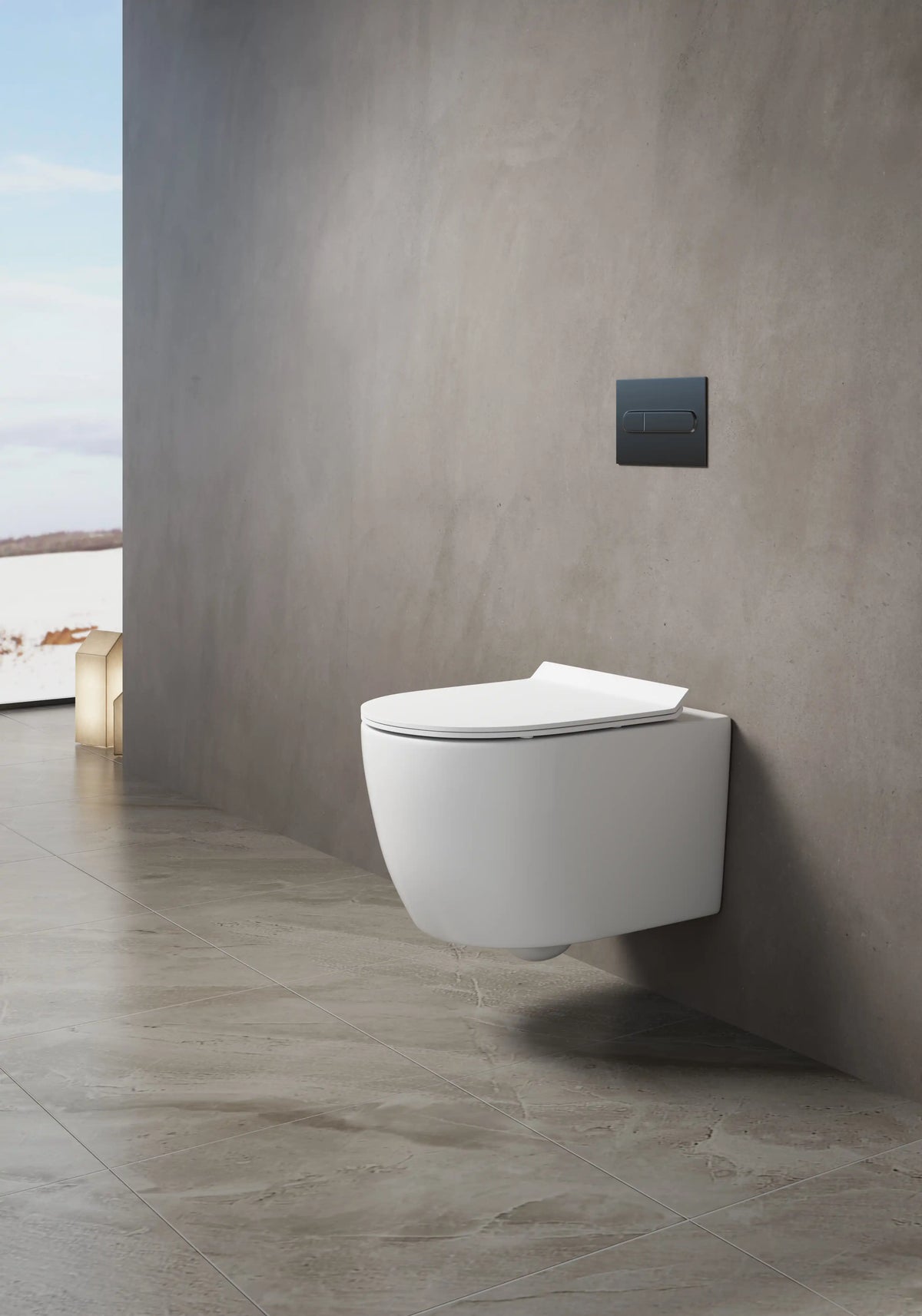 Isla Rimless Inwall Toilet Wall Hung Pan