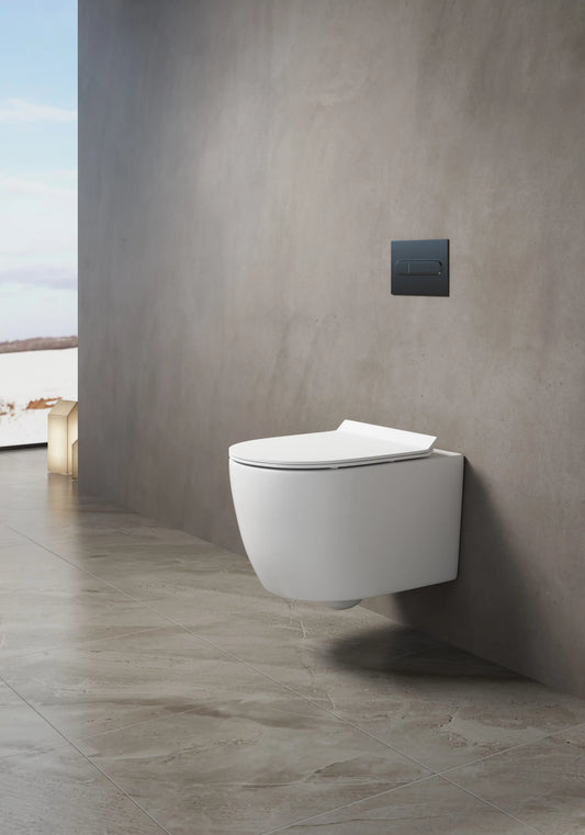 Isla Rimless Inwall Toilet Wall Hung Pan