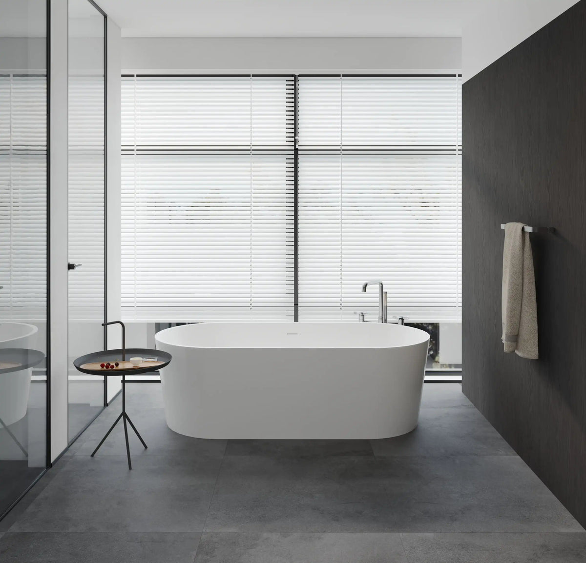 Metropolis Acrylic Bathtub Freestanding