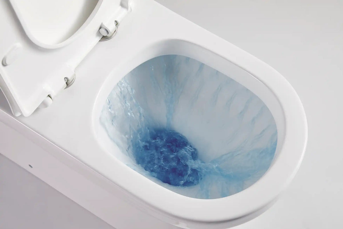 Monica Tornado Flushing Back to Wall Toilet Suite