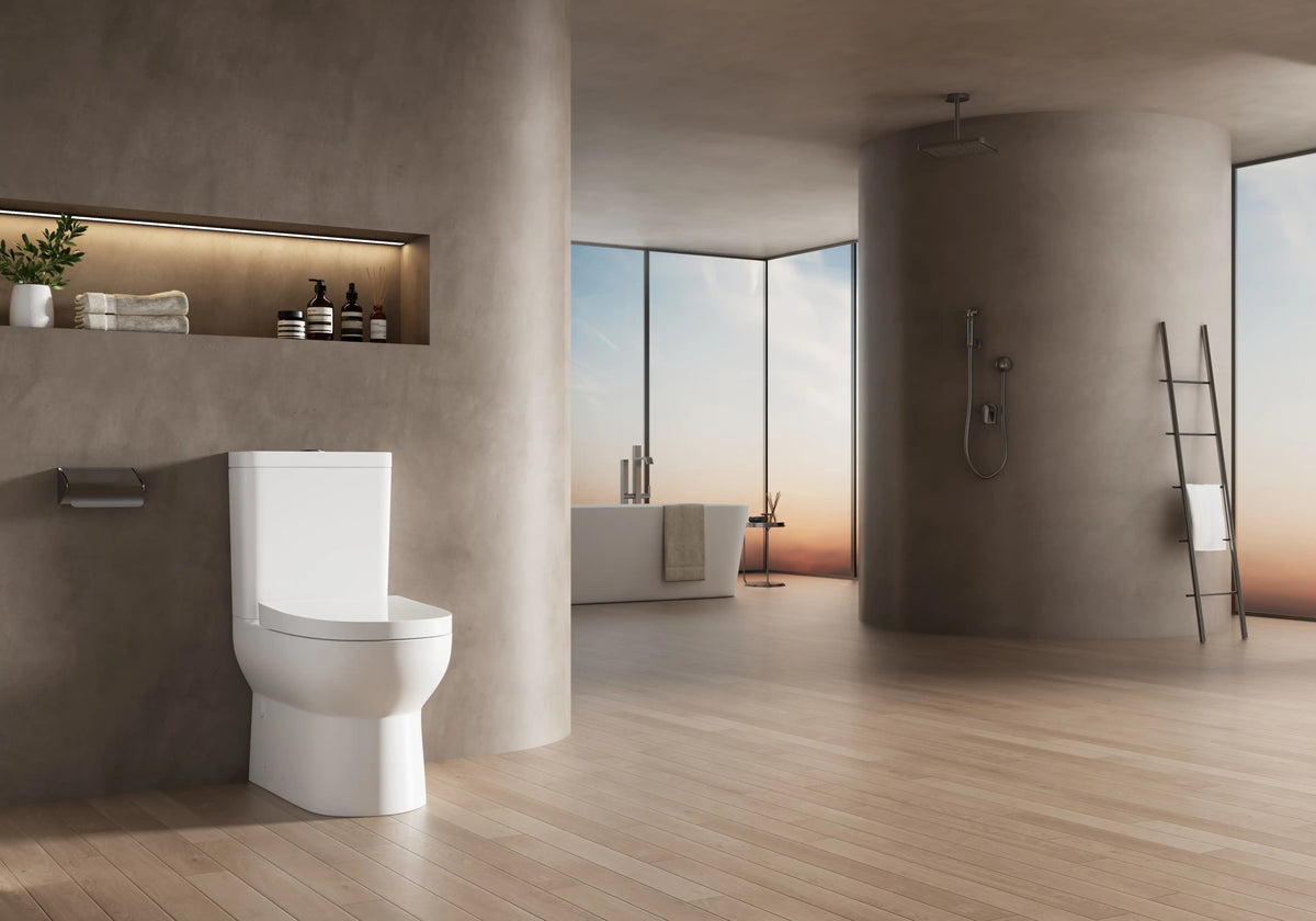 Monica Tornado Flushing Back to Wall Toilet Suite