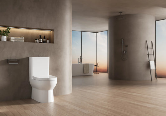 Monica Tornado Flushing Back to Wall Toilet Suite