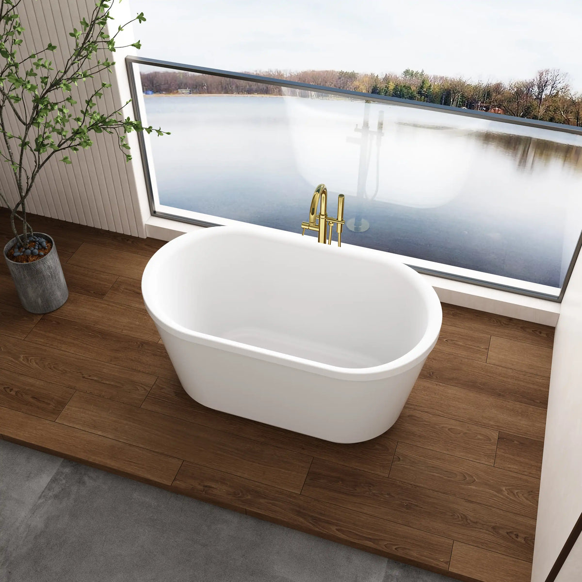 Rotondo Acrylic bathtub Freestanding
