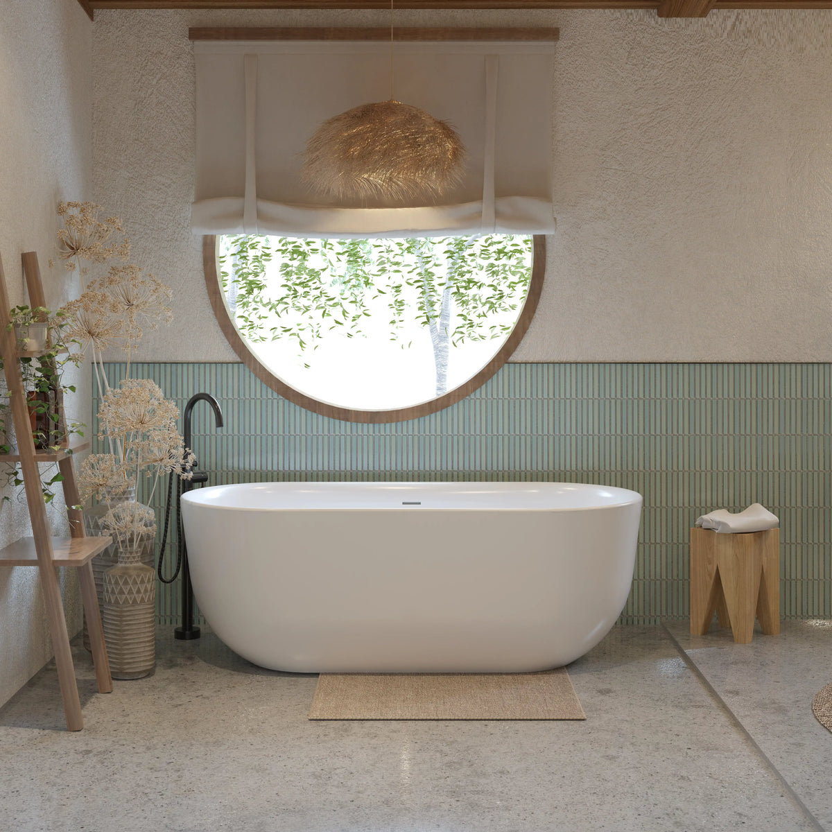 Soren Acrylic Bathtub Freestanding