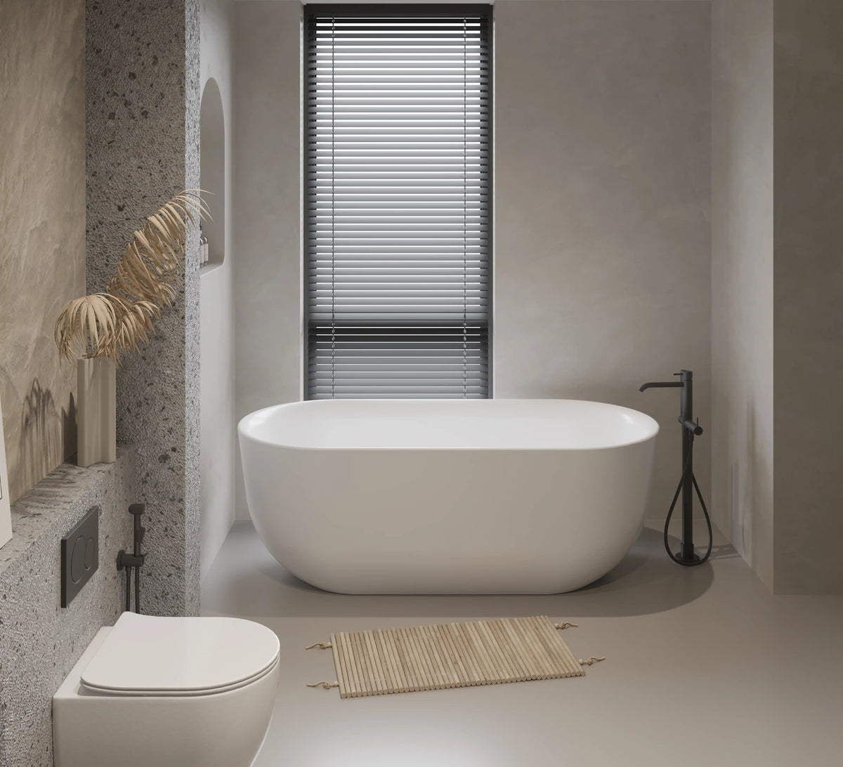 Soren Acrylic Bathtub Freestanding