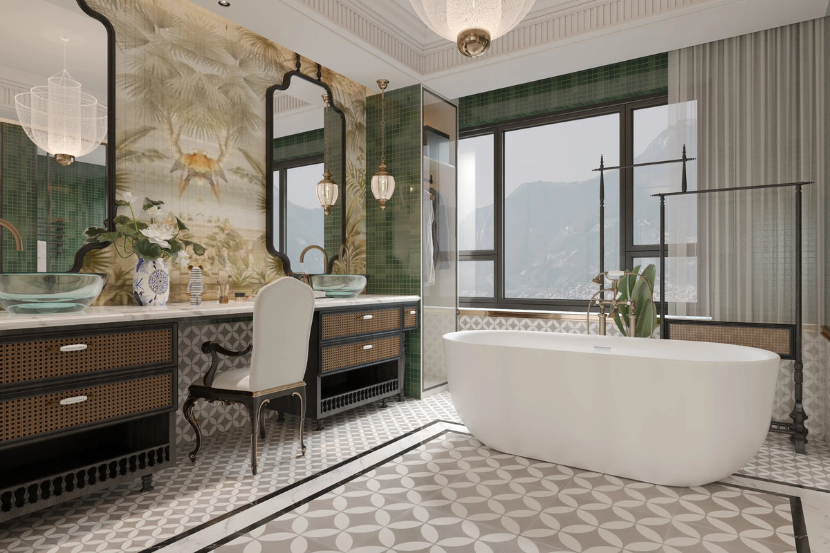 Soren Acrylic Bathtub Freestanding