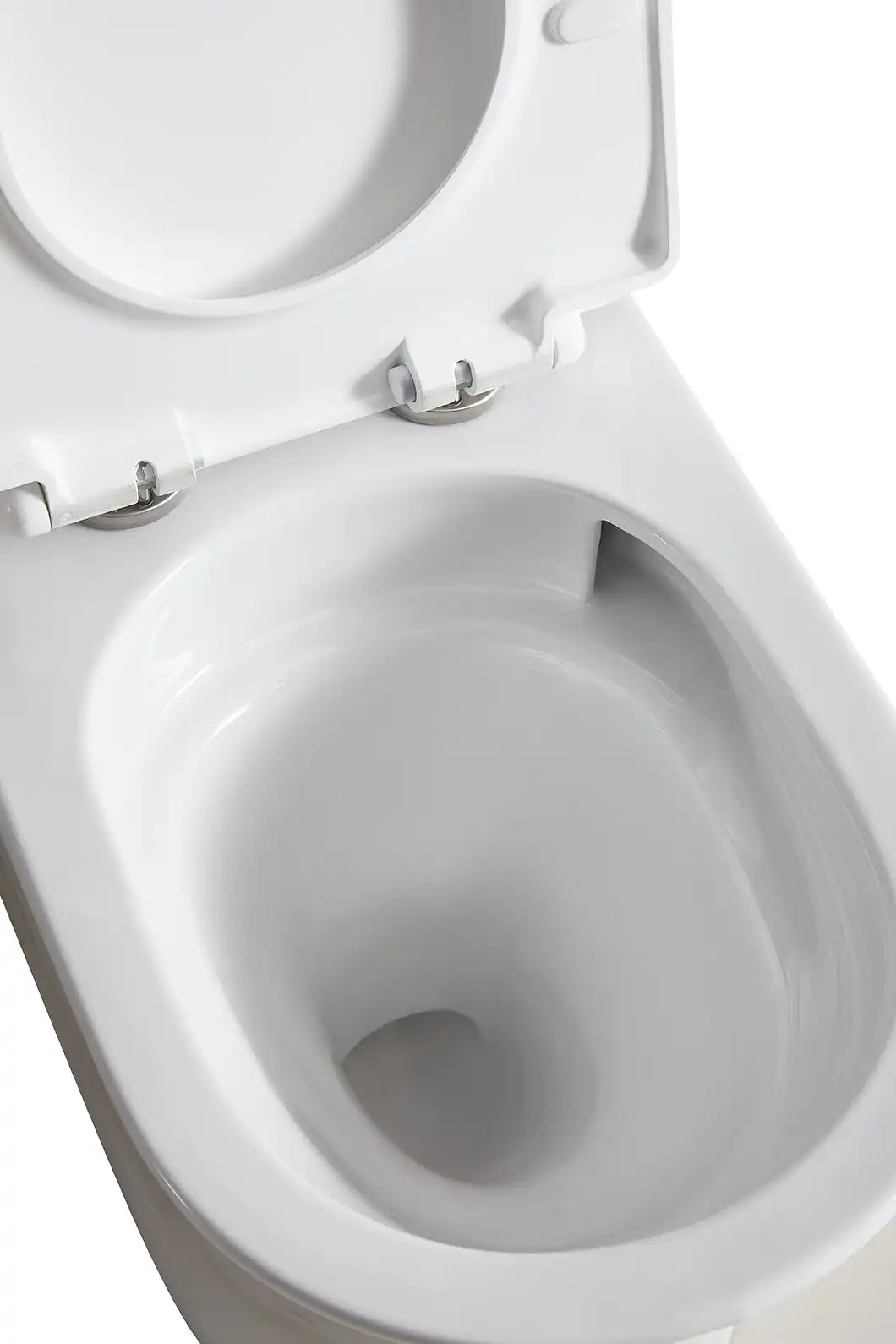 Spoto Tornado Rimless Back to Wall Toilet Suite with Geberit Cistern