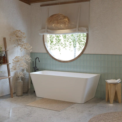Victoria Acrylic Bathtub Back to Wall