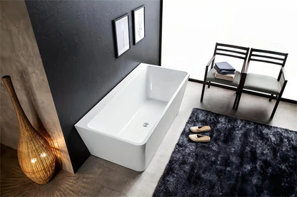 Victoria Acrylic Bathtub Back to Wall