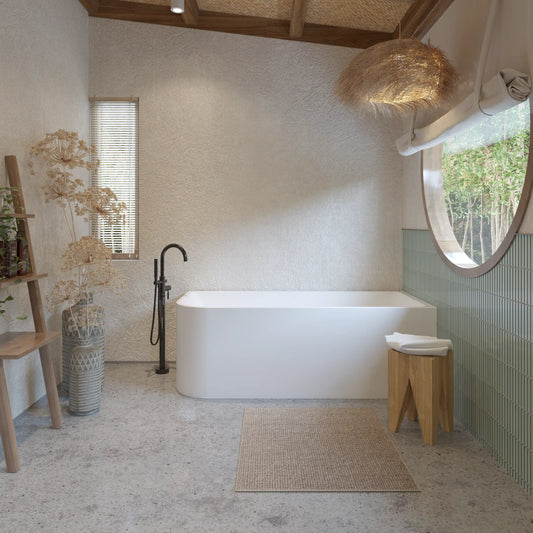 Willow Acrylic Bathtub Back to Corner
